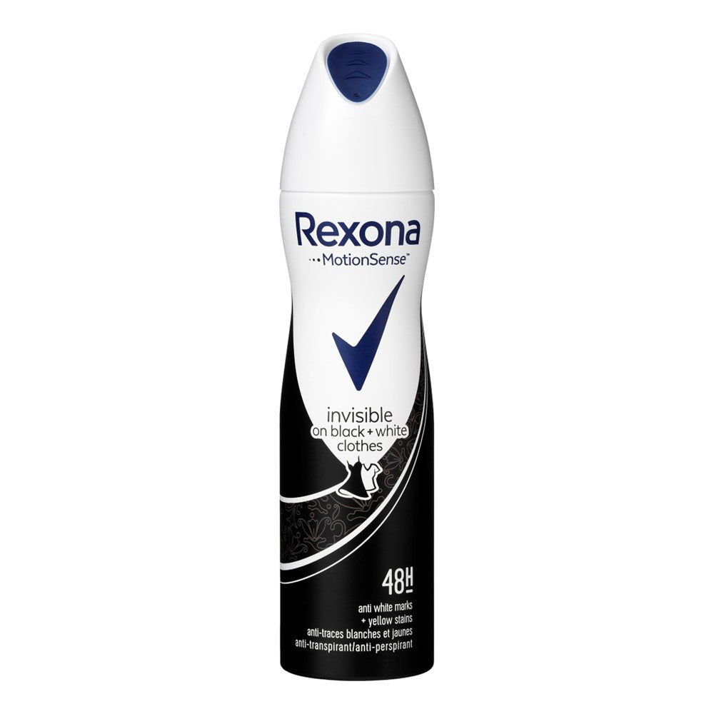 Rexona Motion Sense - Deodorant - Spray - Invisible On Black + White Clothes - 150ml
