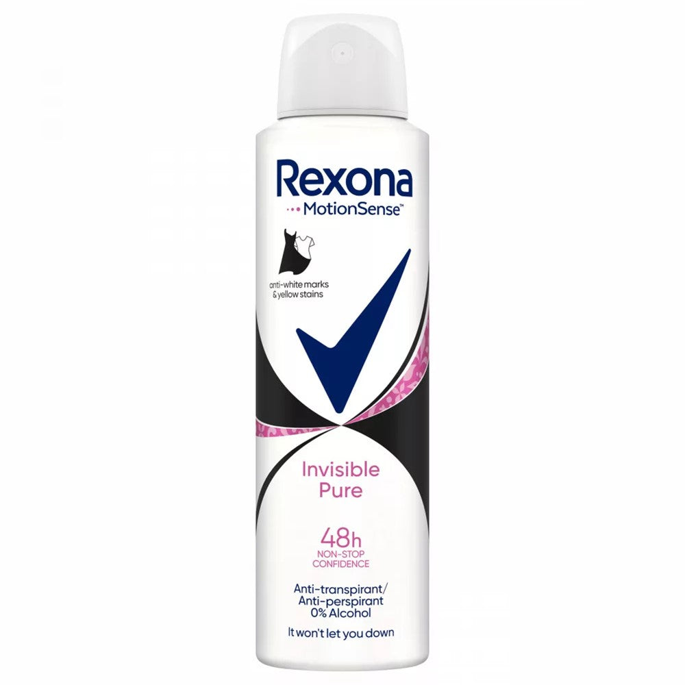 Rexona - Deodorant - Spray - Invisible Pure - 150ml