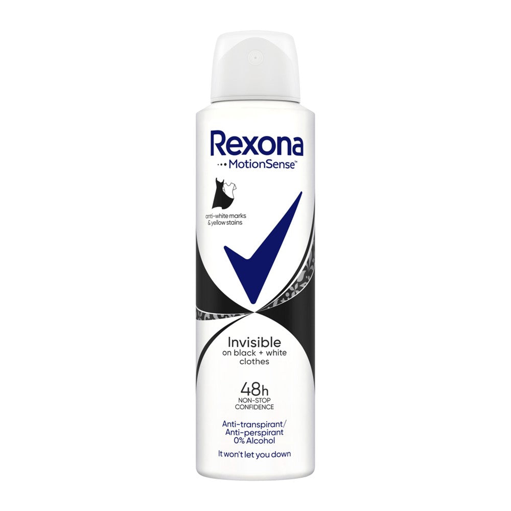 Rexona Motion Sense - Deodorant - Spray - Invisible On Black + White Clothes - 200ml