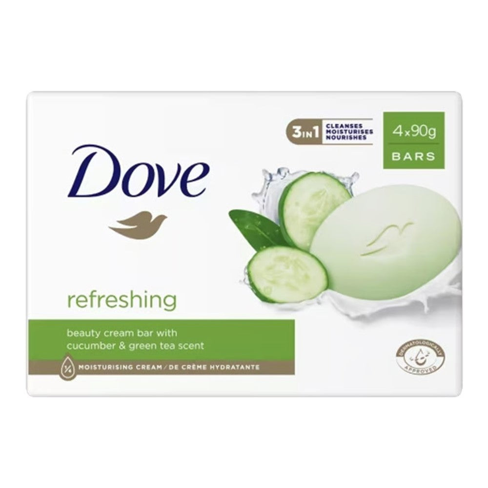 Dove - Zeeptablet - Refreshing - Cucumber & Green Tea - 4x90g