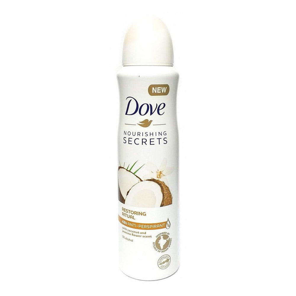 Dove - Deodorant - Spray - Restoring Ritual - Coconut & Jasmin Flower - 150ml
