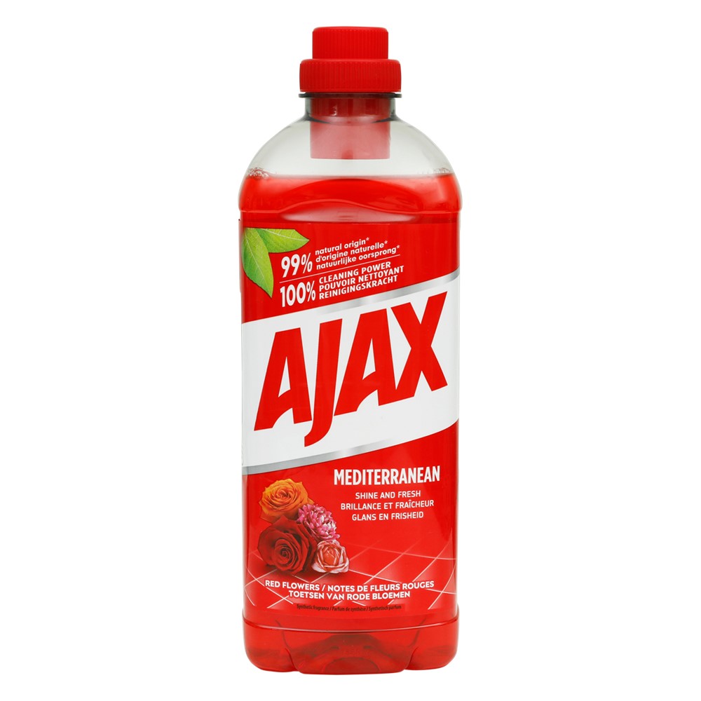 Ajax - Allesreiniger - Mediterranean - Red Flowers - 1L