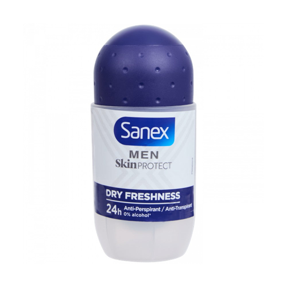 Sanex Men - Deodorant - Roller - Skin Protect - Dry Freshness - 55ml