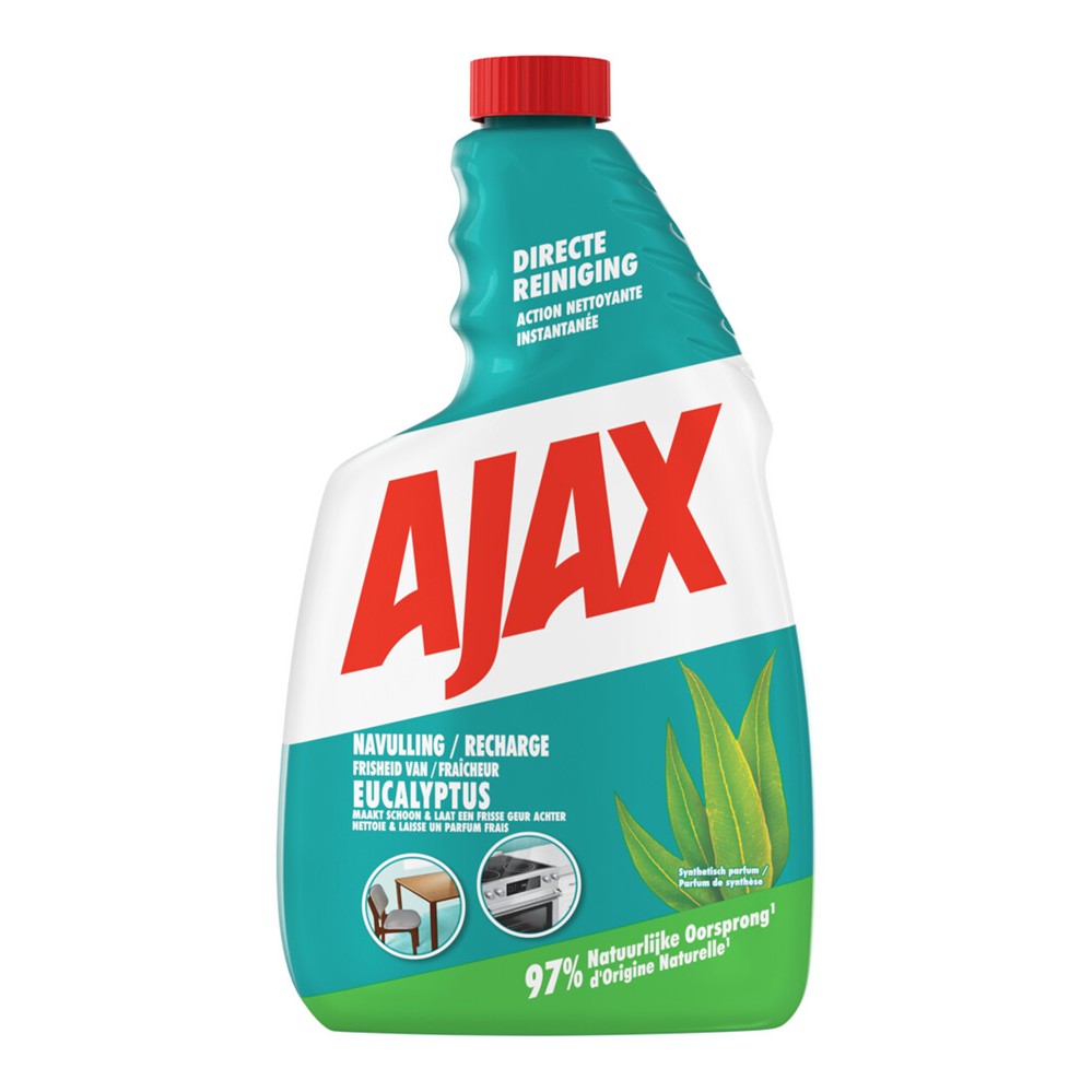 Ajax - Allesreiniger - Navulling - Eucalyptus - 750ml