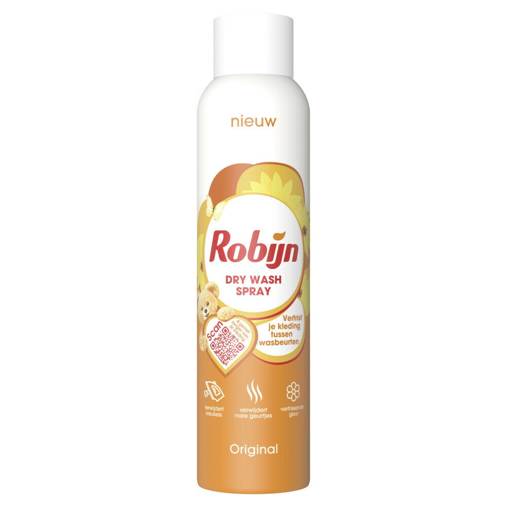 Robijn - Wasmiddel - Spray - Dry Wash - Original - 200ml