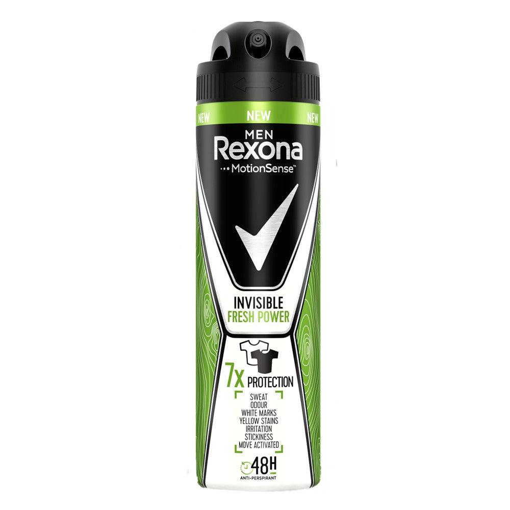Rexona Men - Motion Sense - Deodorant - Spray - Invisible Fresh Power - 150ml