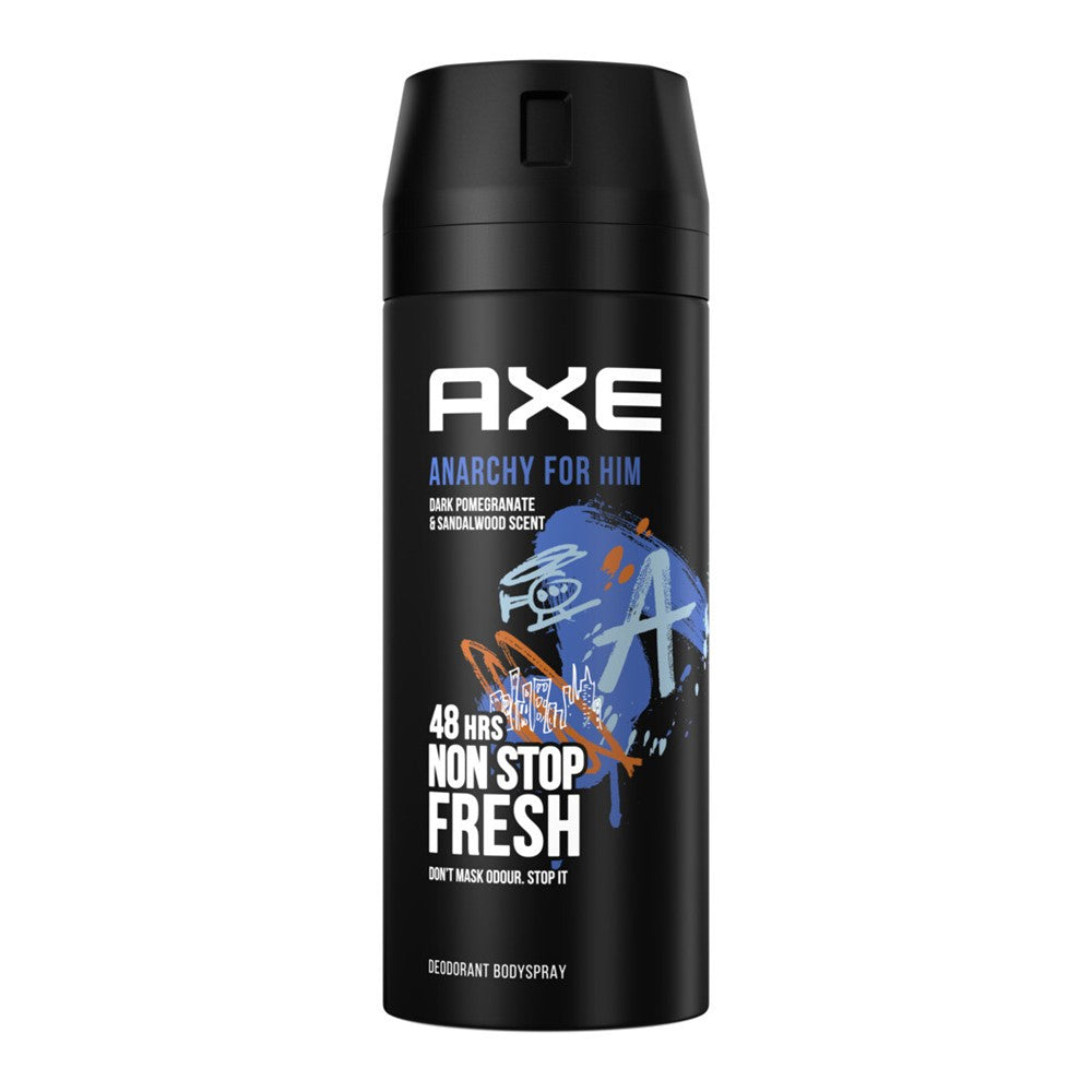 Axe - Deodorant - Spray - Anarchy For Him - Dark Pomegranate & Sandalwood - 150ml