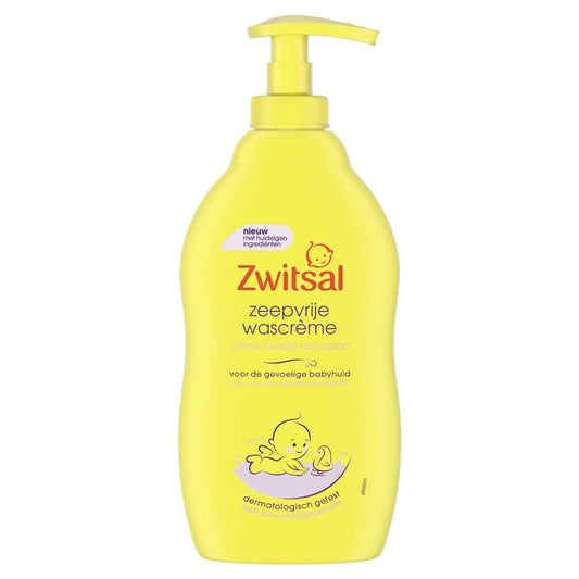 Zwitsal - Baby Huidverzorging - Baby Douchegel - Zeepvrije Wasgel - Lavender - 400ml