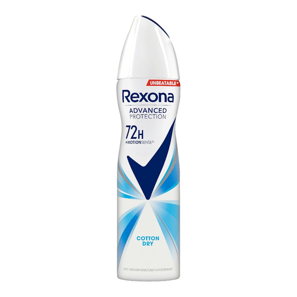 Rexona - Deodorant - Spray - Advanced Protection - Cotton Dry - 150ml