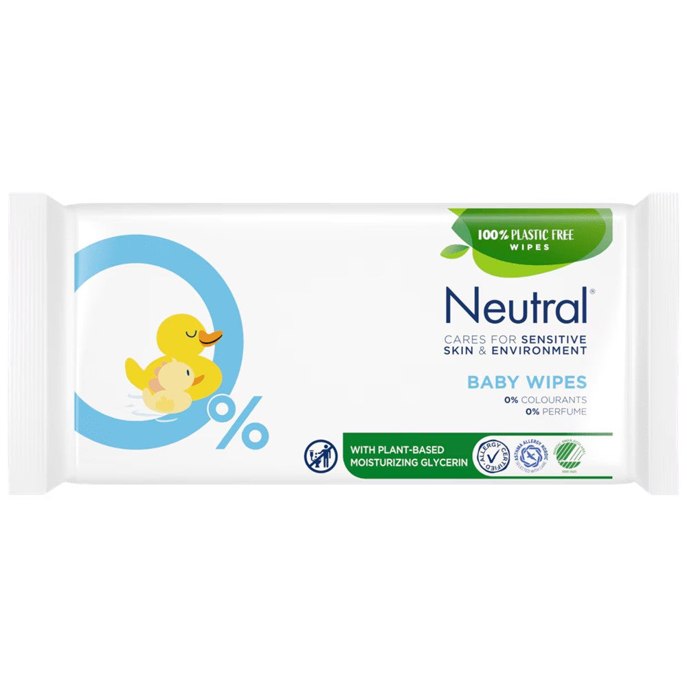 Neutral - Babydoekjes - 0% Sensitive Skin & Environment - 52 Stuks