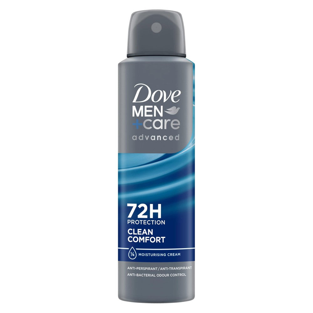 Dove Men+Care - Deodorant - Spray - Advanced - Clean Comfort - 72h - 150ml