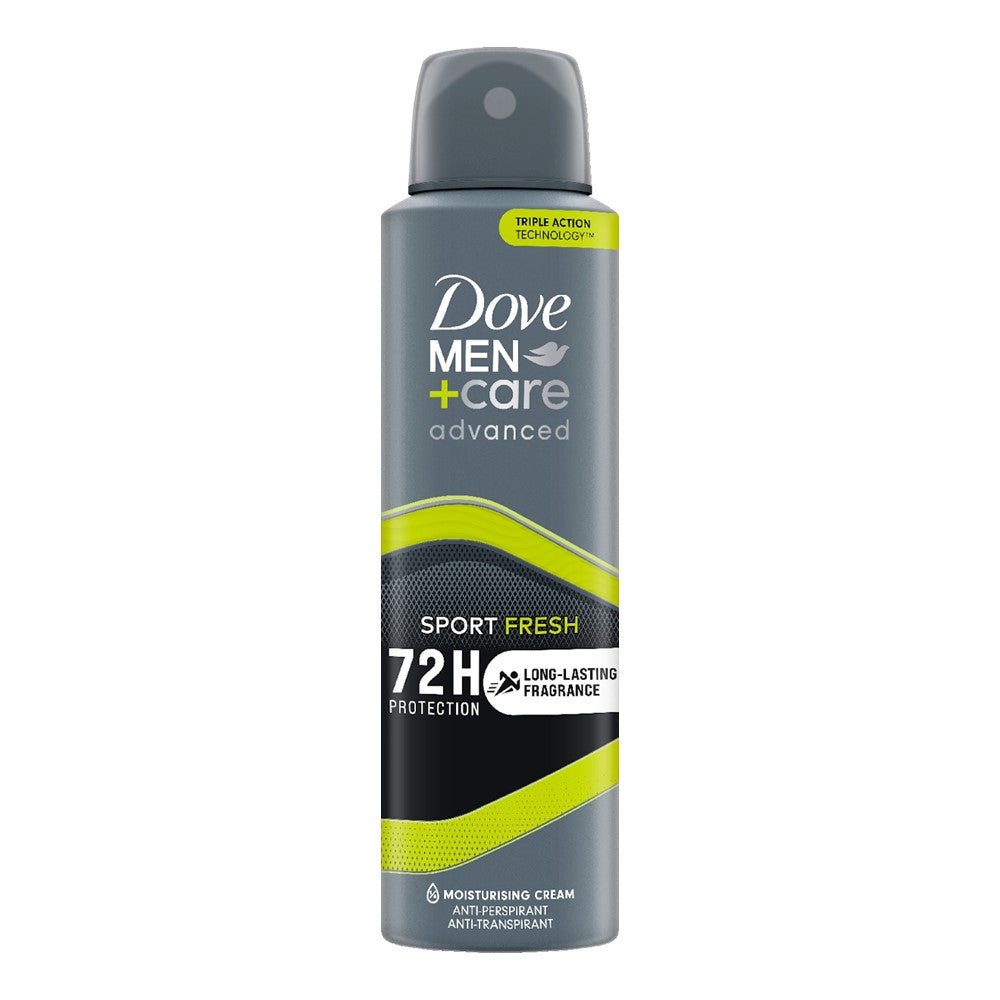 Dove Men+Care - Deodorant - Spray - Advanced - Sport Fresh - 150ml