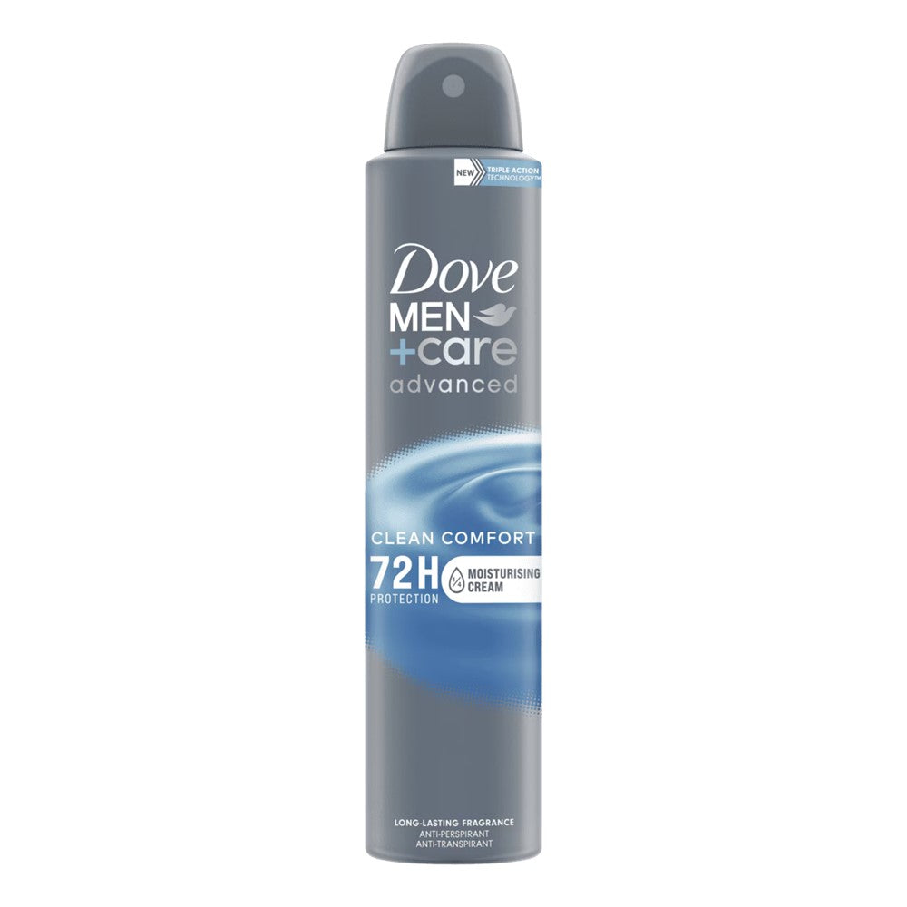 Dove Men - Deodorant - Spray - Advanced Care - Clean Comfort - 200ml