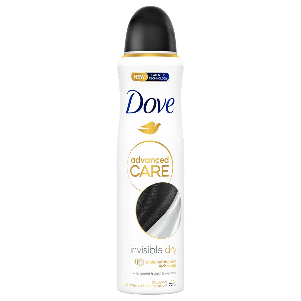 Dove - Deodorant - Spray - Advanced Care - Invisible Dry - 150ml