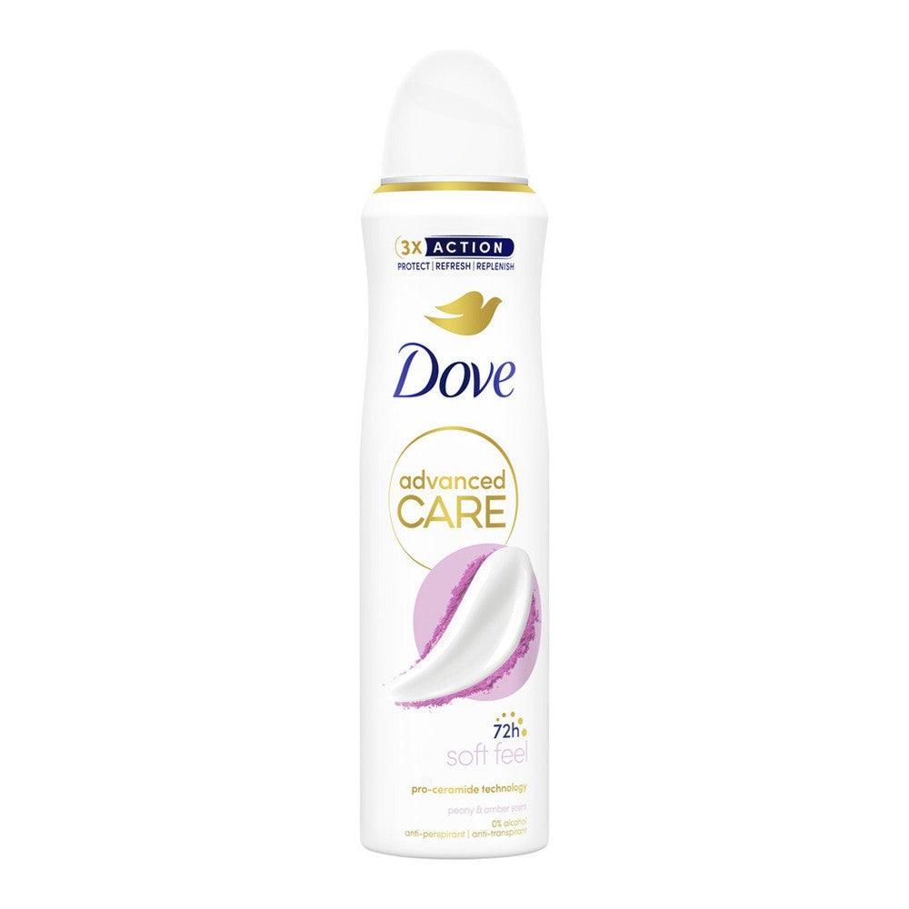 Dove - Deodorant - Spray - Advanced Care - Soft Feel - Peony & Amber Scent - 150ml