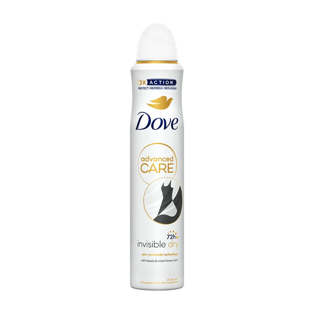 Dove - Deodorant - Spray - Advanced Care - Invisible Dry - 72h - 200ml