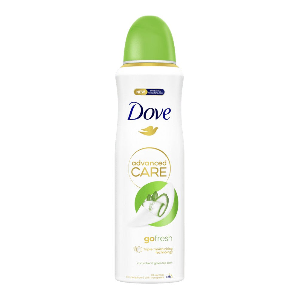 Dove - Deodorant - Spray - Advanced Care - Go Fresh - Cucumber & Green Tea - 200ml