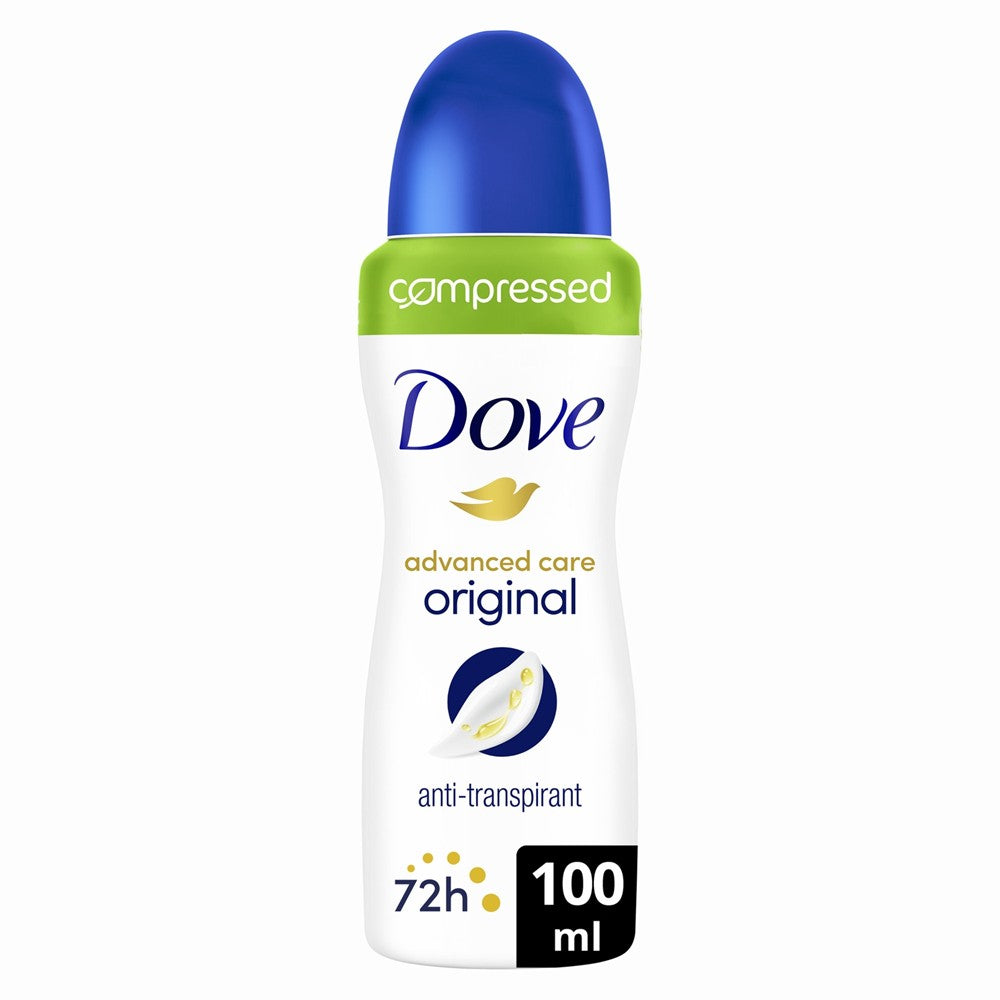 Dove - Deodorant - Spray - Compressed - Advanced Care - Original - 100ml
