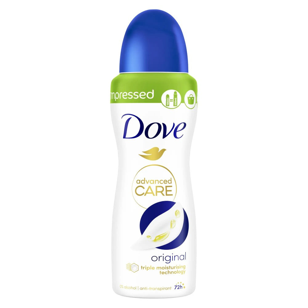 Dove - Deodorant - Spray - Advanced Care - Original - 72h - 100ml