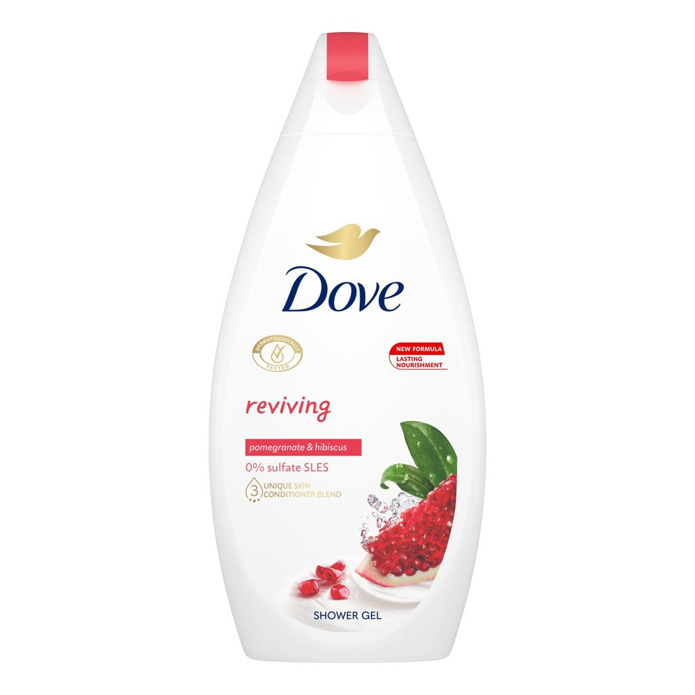 Dove - Douchegel - Reviving - Pomegranate & Hibiscus - 450ml