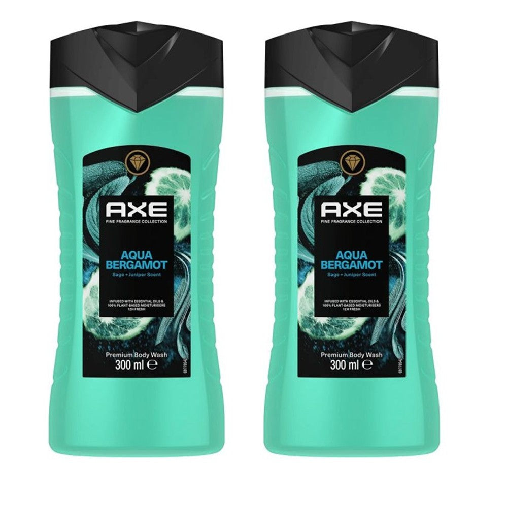 Axe - Douchegel - Aqua Bergamot - 2x300ml