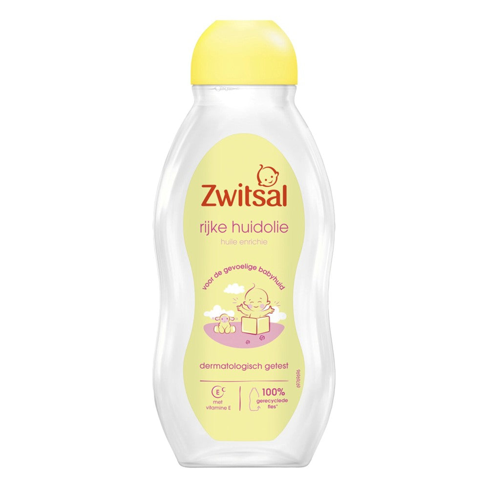 Zwitsal - Baby Huidverzorging - Rijke Huidolie - 200ml