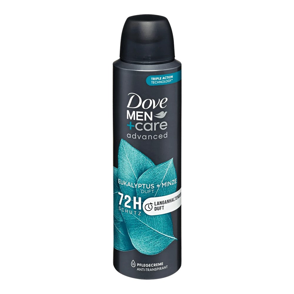Dove Men - Deodorant - Spray - Advanced Care - Eucalyptus & Mint - 150ml