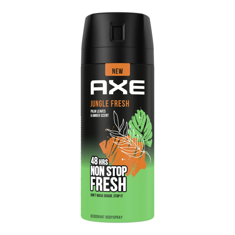 Axe - Deodorant - Spray - Jungle Fresh - Palm Leaves & Amber Scent - 150ml