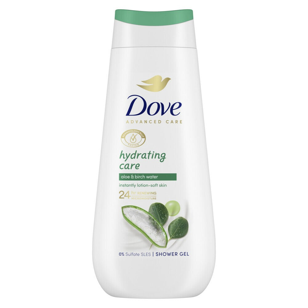 Dove Advanced Care - Douchegel - Hydrating Care - Aloe & Birch water - 225ml