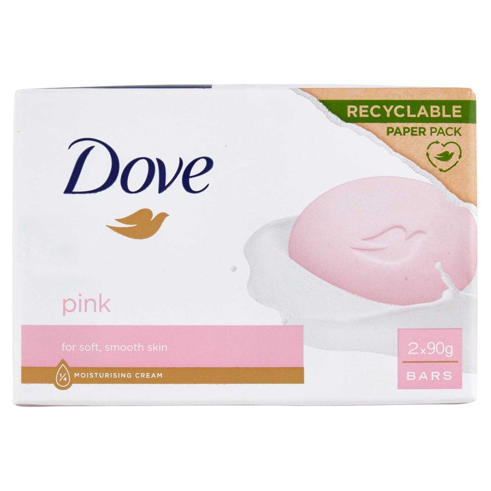Dove - Zeeptablet - Bar - Pink - 2x90g