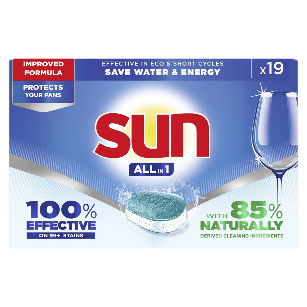 Sun - Vaatwas - Tablet - All in 1 - 100% Effective - Original - 19Wb
