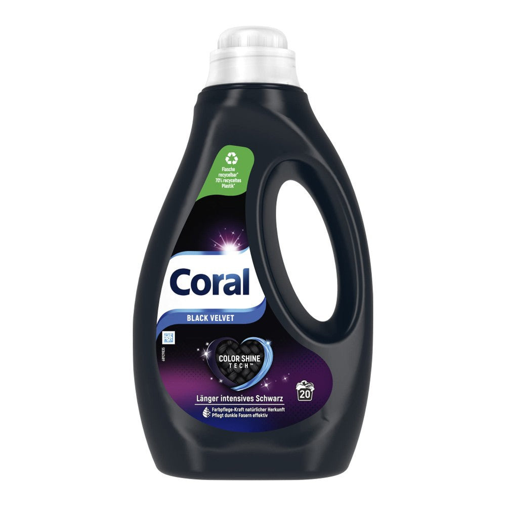 Coral - Wasmiddel - Vloeibaar - Black Velvet - 26Wb/1170ml