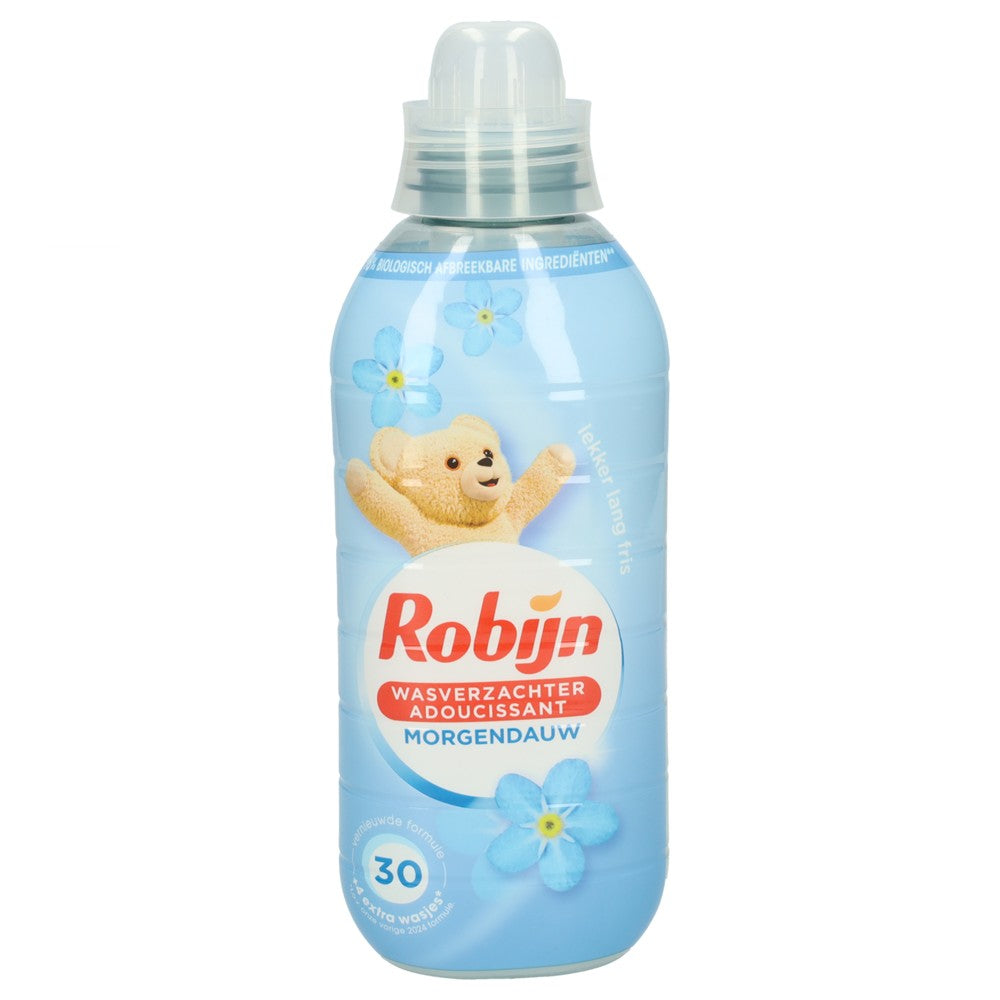 Robijn - Wasverzachter - Vloeibaar - Morgendauw - 30Wb/604ml