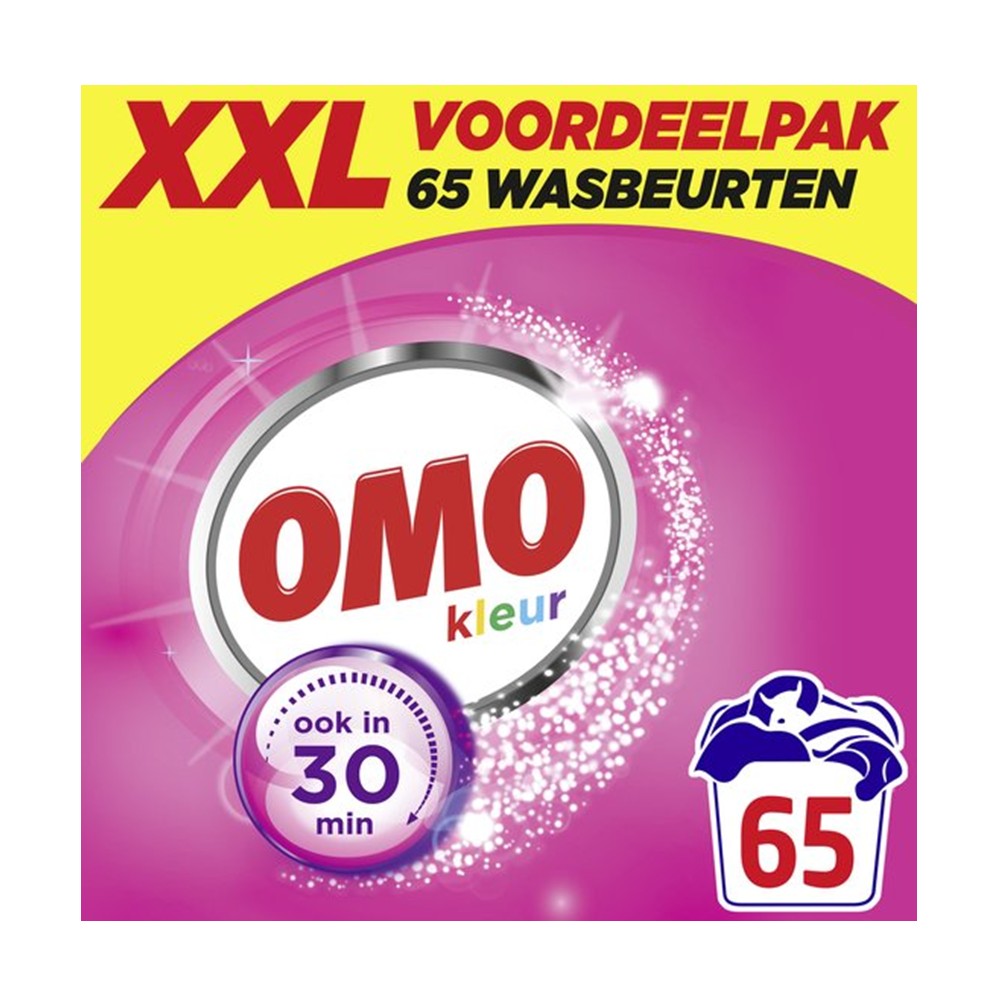 Omo - Wasmiddel - Waspoeder - Color - 65Wb/3825g