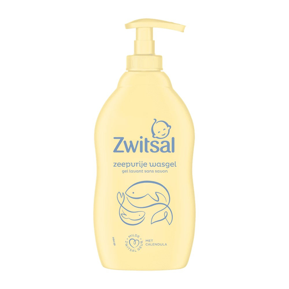 Zwitsal - Douchegel - Zeepvrije Wasgel - Calendula - 400ml