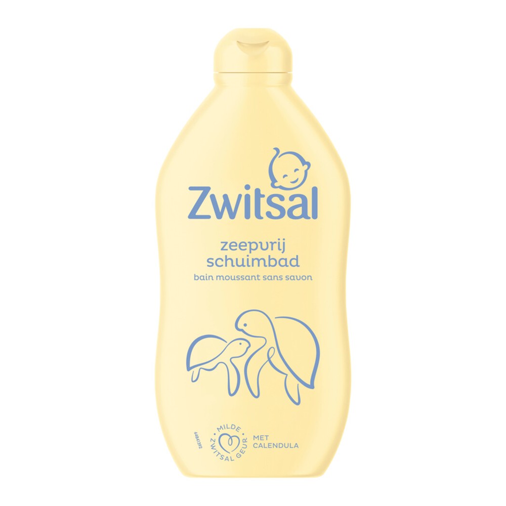 Zwitsal - Baby Huidverzorging - Schuimbad - Zeepvrij - 400ml