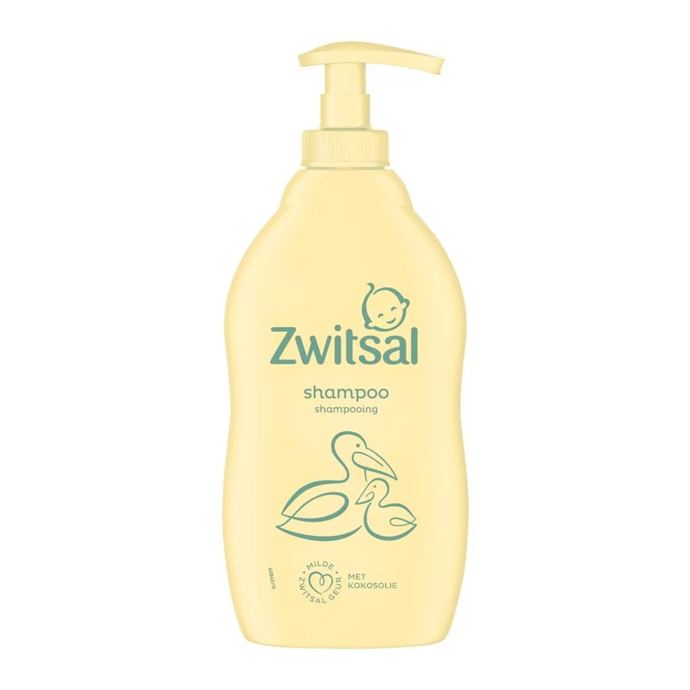 Zwitsal - Babyshampoo - Met Pomp - Kokosolie - 400ml
