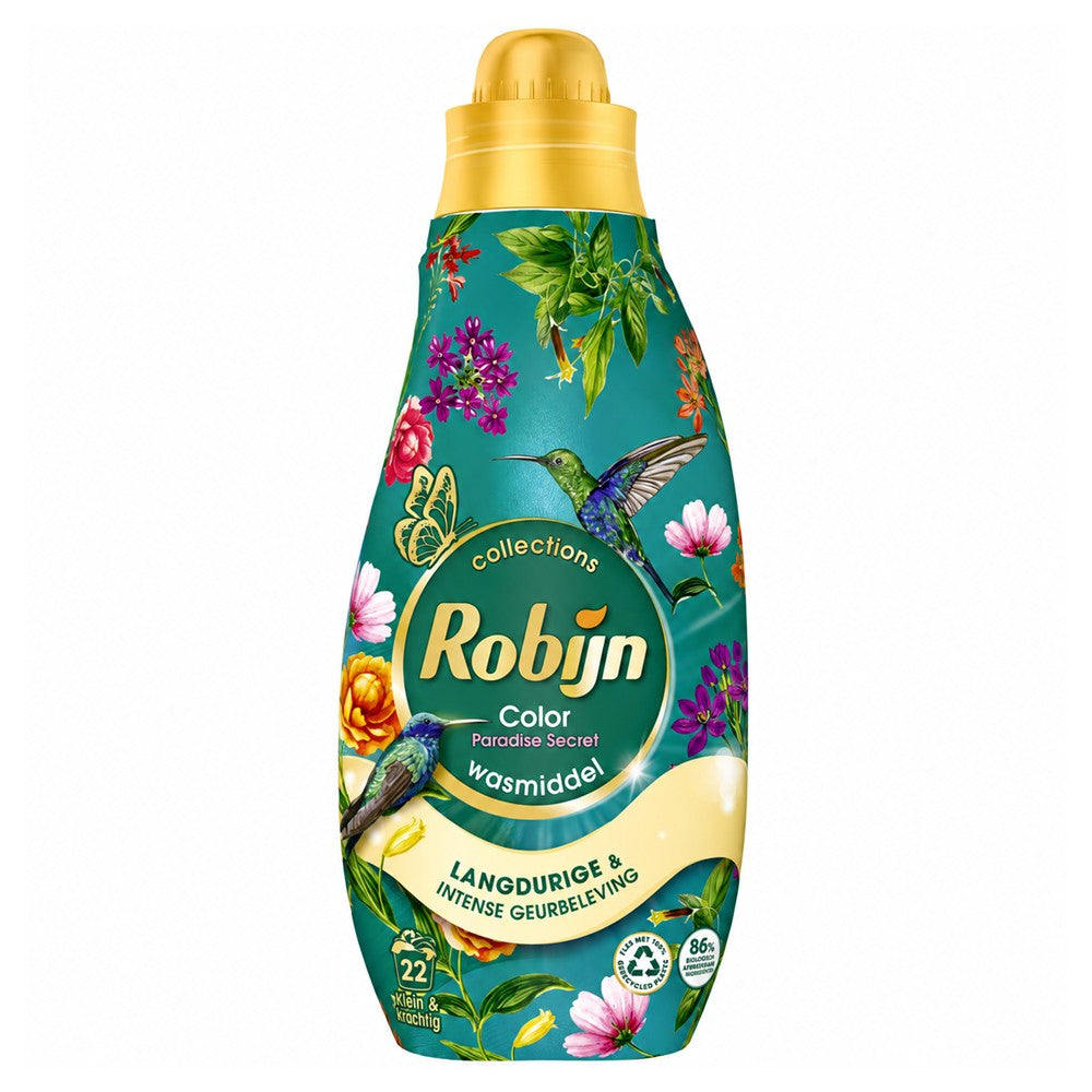 Robijn - Wasmiddel - Vloeibaar - Collections - Paradise Secret - 22Wb/665ml