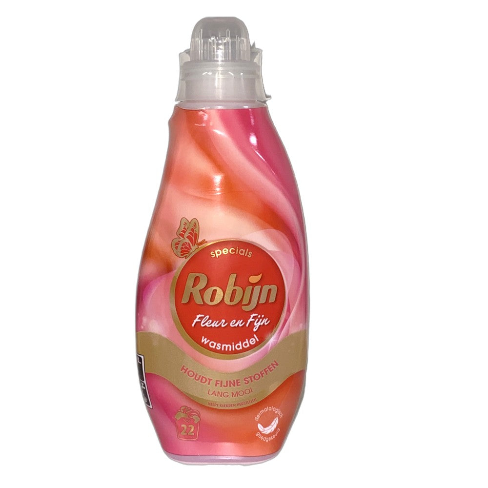 Robijn - Wasmiddel - Vloeibaar - Specials - Fleur & Fijn - 22Wb/665ml