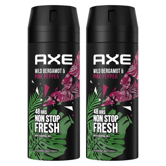 Axe - Deodorant - Spray - Wild Bergamot & Pink Pepper - 2x150ml
