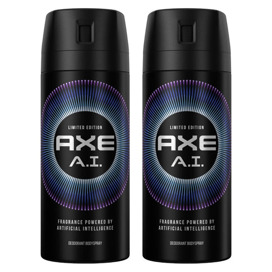 Axe - Deodorant - Spray - A.I. - Fragrance Created by A.I. - 2x150ml