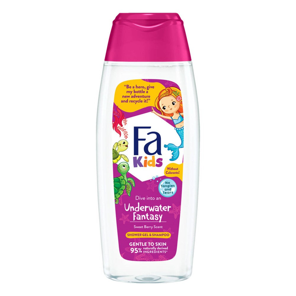 Fa Kids - Douchegel - Mermaid - Sweet Berry Scent - 250ml