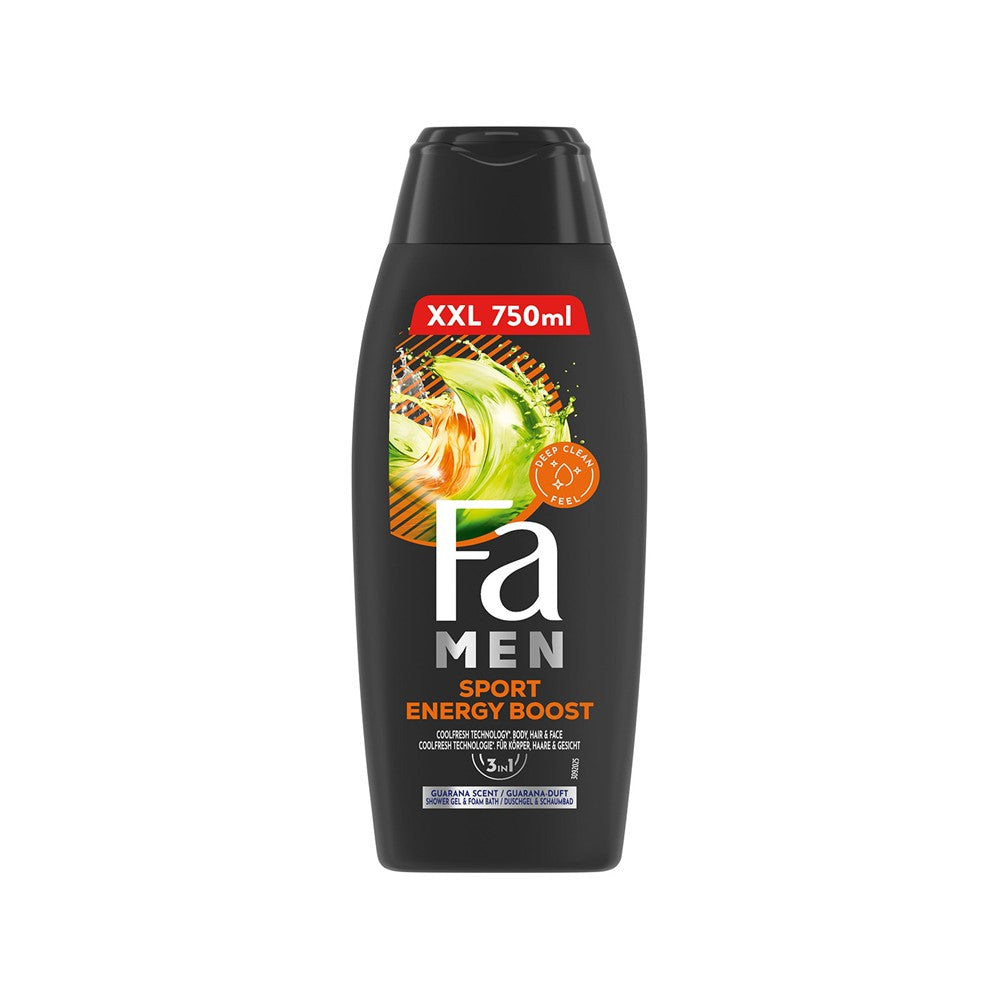 Fa - Douchegel - Sport Energy Boost - Guarana scrent - 750ml