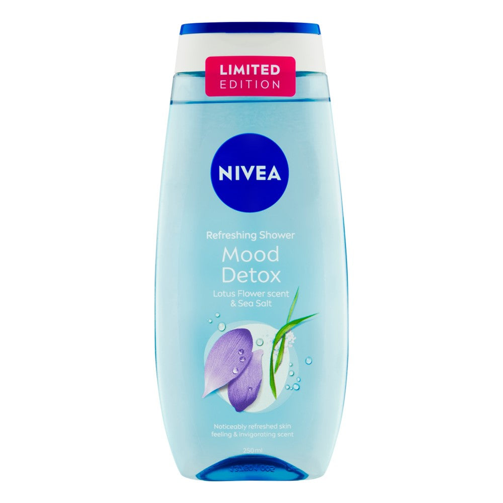 Nivea - Douchegel - Mood Detox - Lotus Flower Scent & Sea Salt - 250ml