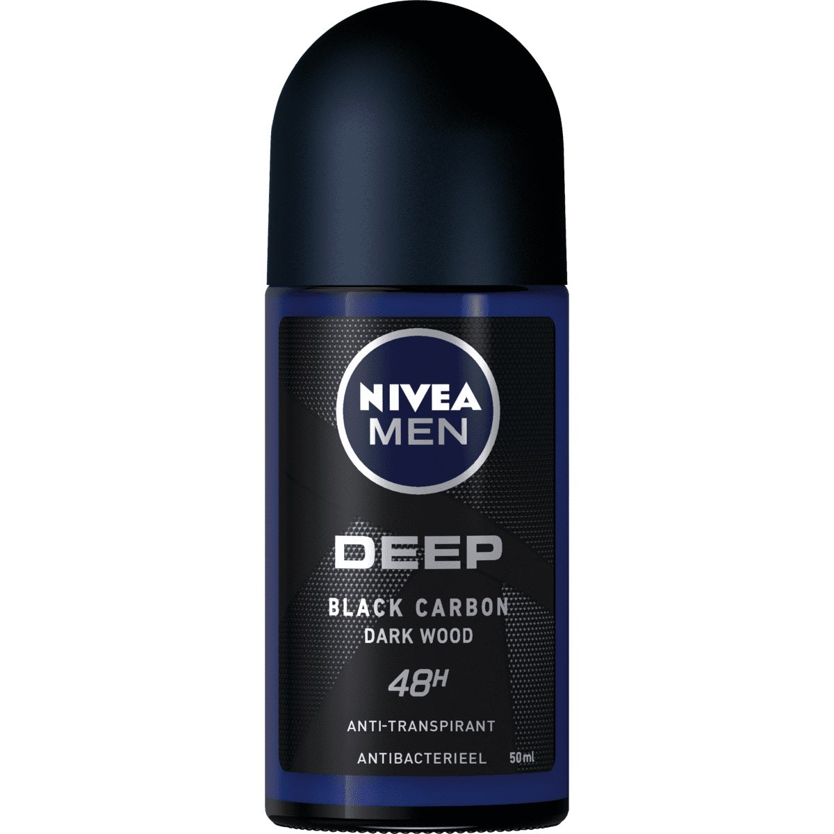 Nivea Men - Deodorant - Roller - Deep Black Carbon Darkwood - 50ml