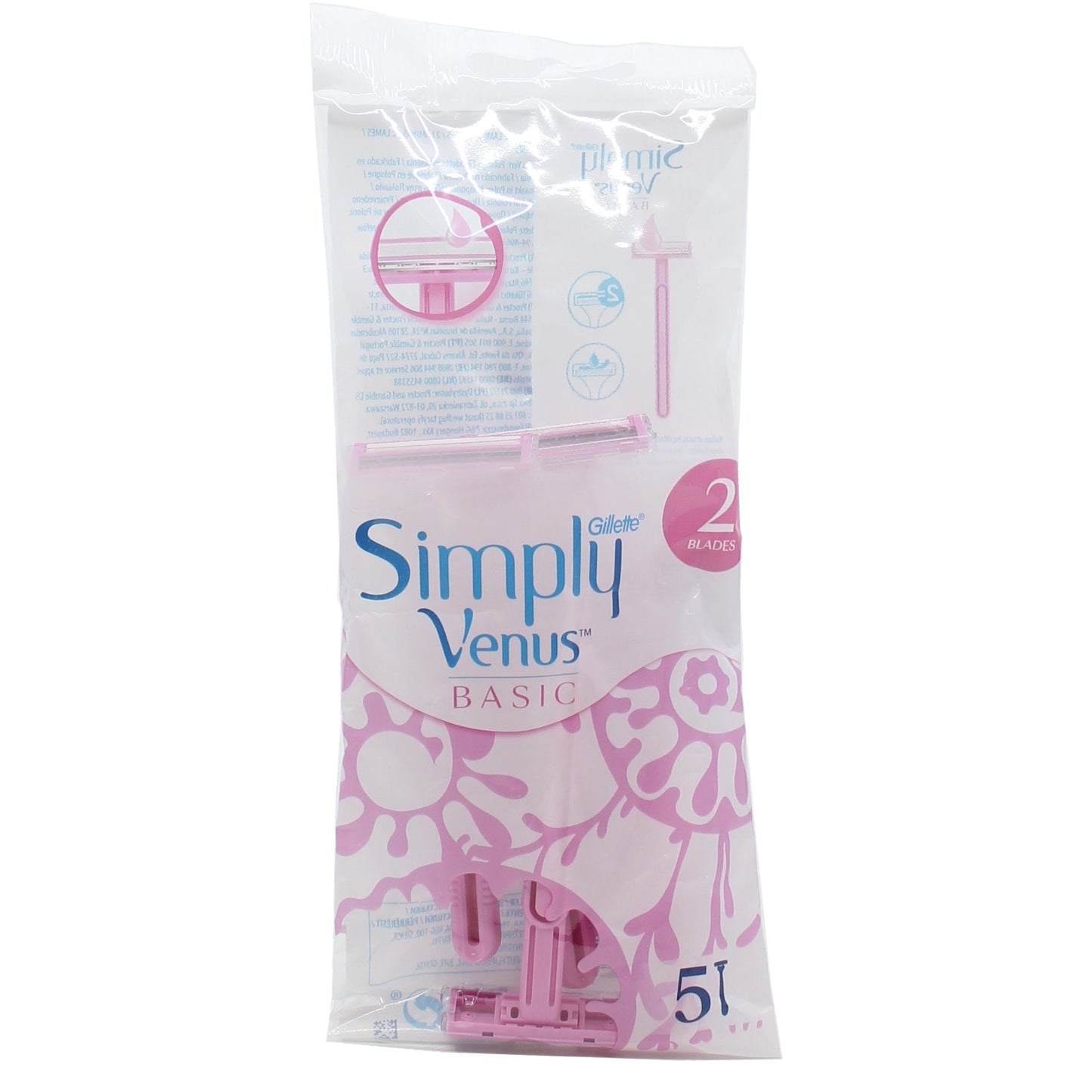 Gillette Simply Venus - Scheermesjes - Basic - 5st