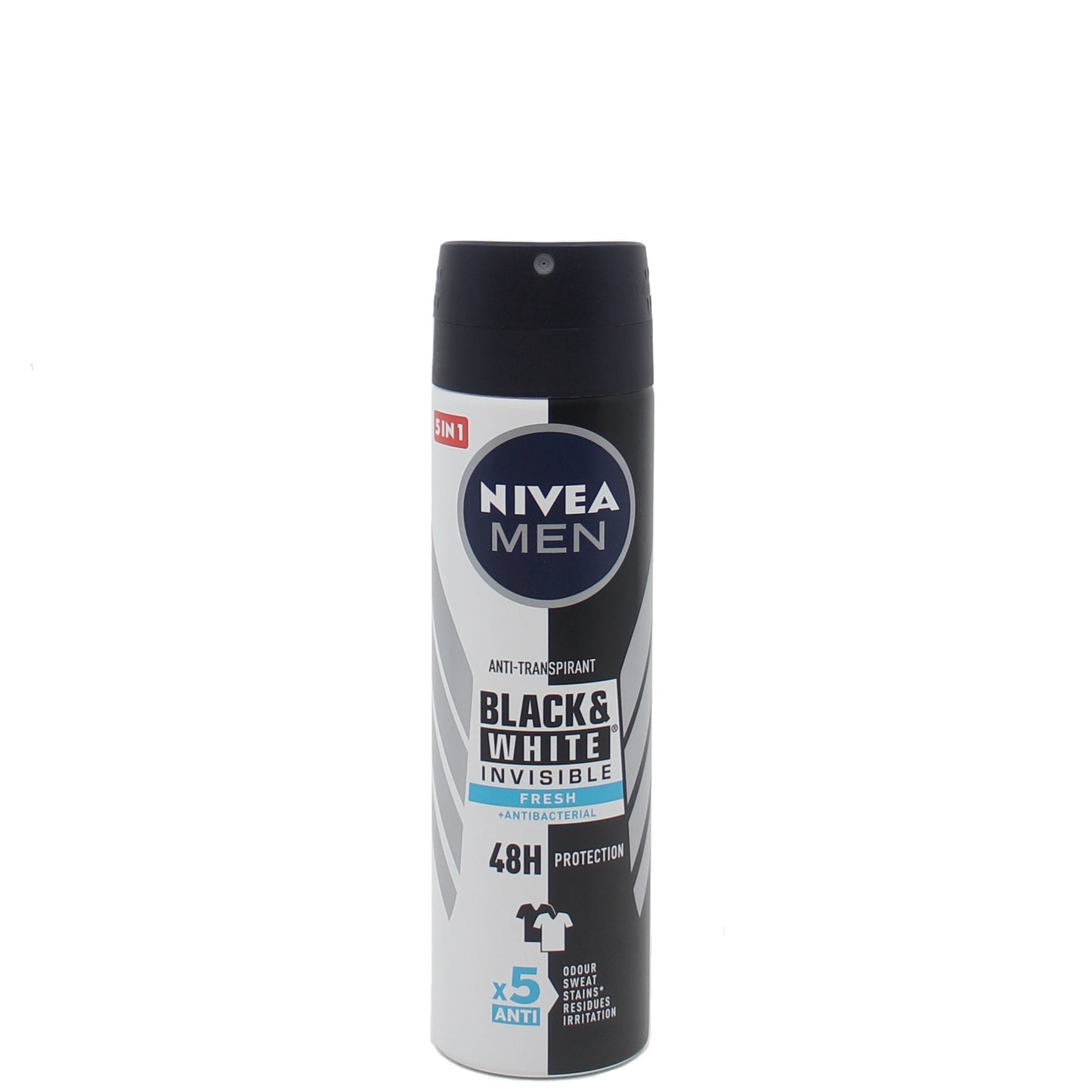 Nivea Men - Deodorant - Spray - Black & White Invisible Fresh - 150ml