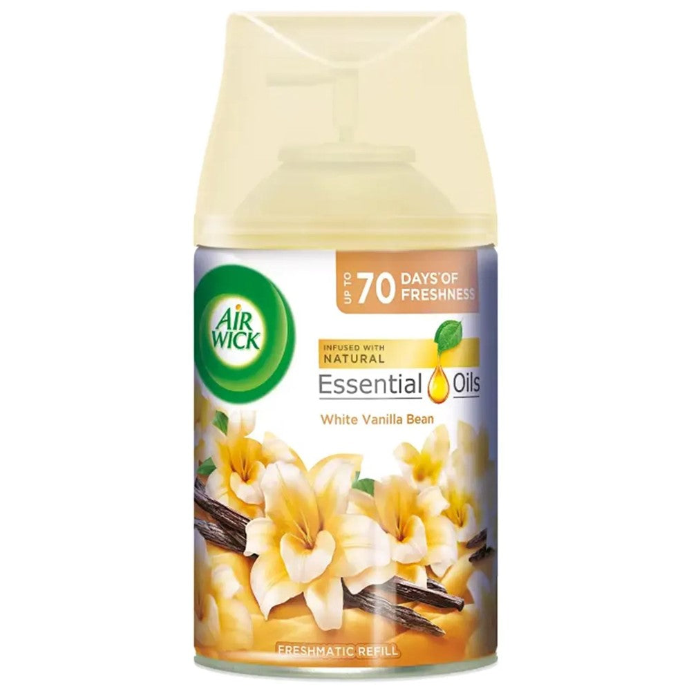 Air Wick - Luchtverfrisser - Navulling - White Vanilla Bean - 250ml