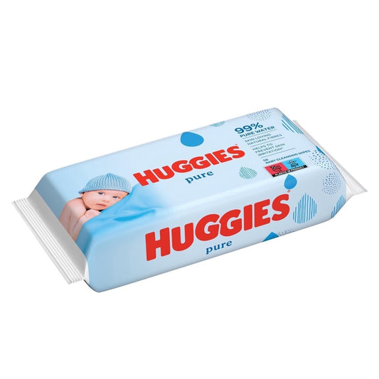 Huggies - Babydoekjes - Pure - 56 Stuks