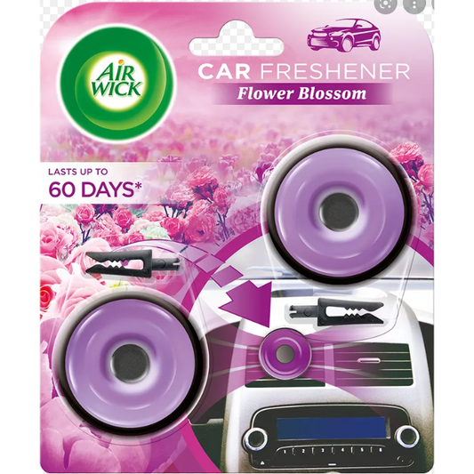Air Wick - Autoverfrisser - Flower Blossom - 2 Stuks
